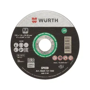Диск отрезной SPEED PLUS, 115х1,6х22,2 №1