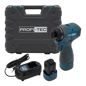 Акумуляторний шуруповерт PROFI-TEC PPCD5516Q (2×PPT1620 (2.0 Аг), зарядний пристрій) №14