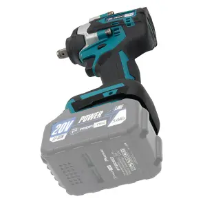 Акумуляторний набір інструментів PROFI-TEC Combo Set 2/7 POWERLine (DGA201BL, DTW500BL) (2×PT2040MP (4.0 Аг), зарядний пристрій) №2