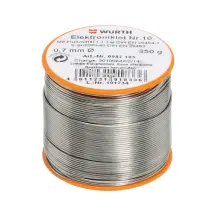 Припій для пайки електронних компонентів, №10, SN60/PB40, 250 g, D0,7