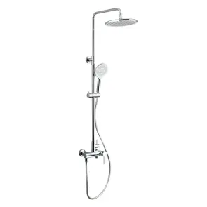 Душевая система FRAP F2488 с поворотным изливом, 3 функции, латунь, хром №1