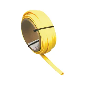 Трубка термозбіжна, жовта, 25,4-12,7 mm №1