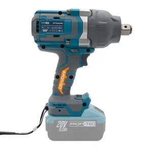 Аккумуляторный гайковерт PROFI-TEC PPTW20020 UltraCore (без аккумулятора и зарядного устройства, кейс) №3