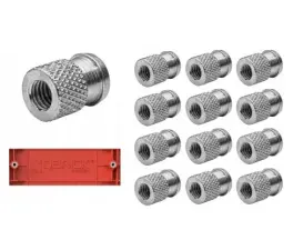 Адаптеры резьбовые QBRICK SYSTEM Threaded inserts М8 (12шт) (5901238258230)