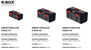Ящик для инструмента QBRICK REGULAR R-BOX 16 (385х230х204мм) (5901238253914) №3