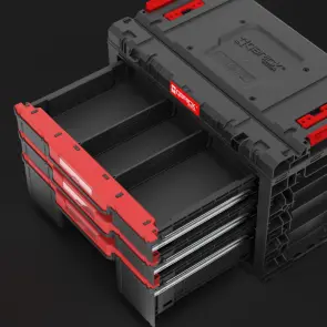 Ящик для інструментів QBRICK SYSTEM PRIME DRAWER 3 TOOLBOX BASIC IP66 (542x335x369мм) (5901238262282) №2