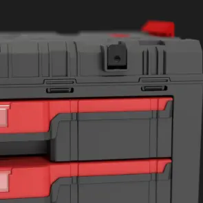 Ящик для інструментів QBRICK SYSTEM PRIME DRAWER 3 TOOLBOX BASIC IP66 (542x335x369мм) (5901238262282) №4