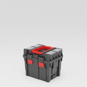 Ящик для инструментов на колесах QBRICK Wheelbox HD Compact Logic PA PROMO RED №4