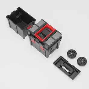 Ящик для инструментов на колесах QBRICK Wheelbox HD Compact Logic PA PROMO RED №7