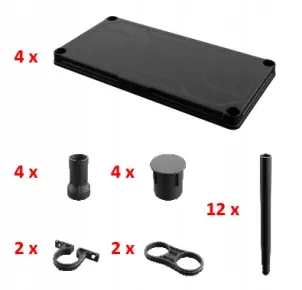 Система стелажів QBRICK SYSTEM REGULAR 60/30см, 4 полиці, 100 кг (5901238261865) №4