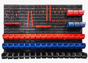 Органайзер настінний з лотками QBRICK SYSTEM Fixing Wall - BIG SET 400x358x369 №1