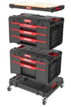 Набір ящиків QBRICK SYSTEM ONE WORKSHOP DRAWERS SET 4 (780x540x650мм) (5901238262435)