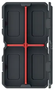 Органайзер для мелких деталей, 11", 285x158x57, MSX Box, KMXBB3015S, Kistenberg №4