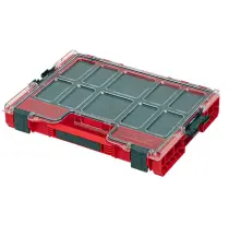 Органайзер для дрібних деталей, 18", 450x360x79, SYSTEM PRO Organizer 200 MFI Red, ORGQPRO200FCZEPG001, QBRICK