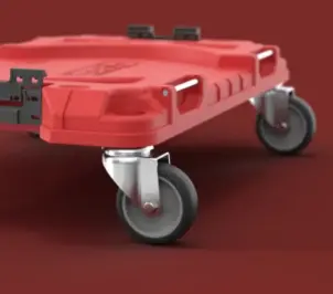 Платформа на колесах, 20", 520x340x160, SYSTEM PRO Transport Platform Red, SKRQTPPROCZEPG003, QBRICK №2