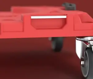 Платформа на колесах, 20", 520x340x160, SYSTEM PRO Transport Platform Red, SKRQTPPROCZEPG003, QBRICK №3