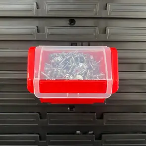 Ємність для зберігання з кришкою, червоний, 155x100x70, TRUCK PLUS, KTR16F-3020, Kistenberg №2