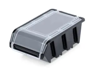 Емкость для хранения с крышкой, черный, 155x100x70, TRUCK PLUS, KTR16F-S411, Kistenberg №1