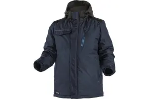Куртка Hoegert REN HT5K247-3XL утеплена 100% поліестер темно-синя, 3XL (58) №1