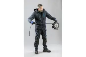 Куртка Hoegert REN HT5K247-3XL утеплена 100% поліестер темно-синя, 3XL (58) №4