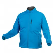Куртка Hoegert BIESE HT5K256-L SoftShell 96% поліестер/4% еластан синя, L (52)