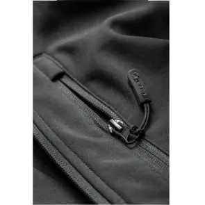 Куртка Hoegert BIESE HT5K258-XL SoftShell 96% полиэстер/4% эластан черная, XL (54) №3