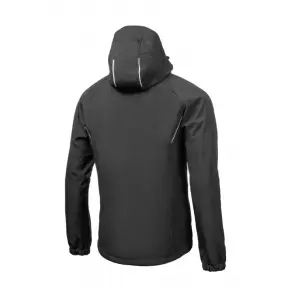Куртка Hoegert DITTER HT5K260-3XL з капюшоном SoftShell 96% поліестер/4% еластан чорна, 3XL (58) №2