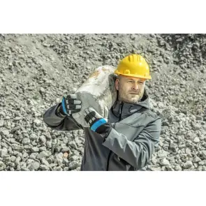Куртка Hoegert INN HT5K254-S з капюшоном SoftShell 94% поліестер/6% еластан графіт, S (48) №4