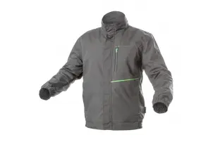 Куртка робоча Hoegert LEMBERG HT5K800-1-3XL 65% поліестер/35% бавовна темно-сіра, 3XL (58) №1