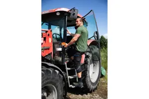 Футболка Hoegert VILS HT5K426-M 100% бавовна темно-зелена, M (50) №3