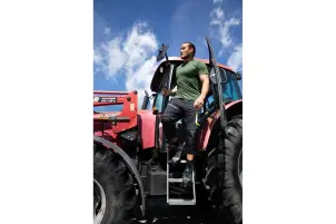 Футболка Hoegert VILS HT5K426-M 100% бавовна темно-зелена, M (50) №4