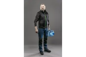 Футболка Hoegert ILM HT5K420-2XL з довгим рукавом 100% бавовна графіт, 2XL (56) №2