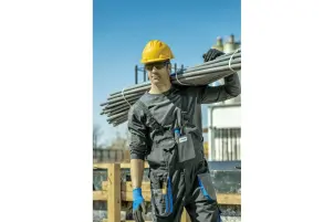 Футболка Hoegert ILM HT5K420-2XL з довгим рукавом 100% бавовна графіт, 2XL (56) №3