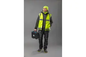 Кофта Hoegert PASADER HT5K382-M 100% поліестер темно-сіра, M (50) №3