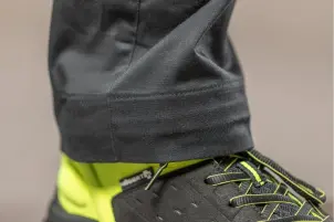 Напівкомбінезон робочий Hoegert REETZ HT5K824-XL 58% бавовна/40% поліестер/2% еластан чорний, XL (54) №6