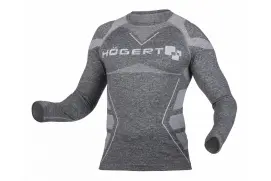Термобілизна Hoegert OSTE HT5K392-3XL-4XL безшовна футболка 65% нейлон/35% поліестер сіра, 3XL-4XL (58-60)