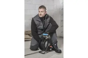 Жилет Hoegert WIED HT5K243-S утеплений RipStop 100% поліестер графіт, S (48) №5