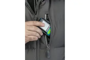 Жилет Hoegert WIED HT5K243-XL утеплений RipStop 100% поліестер графіт, XL (54) №8