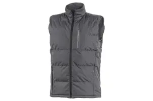Жилет Hoegert WIED HT5K243-2XL утеплений RipStop 100% поліестер графіт, 2XL (56) №1