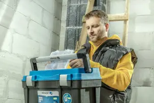 Жилет Hoegert WIED HT5K243-3XL утеплений RipStop 100% поліестер графіт, 3XL (58) №7