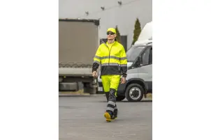 Кепка Hoegert EGER HT5K187 60% бавовна/40% поліестер жовта, універсальний розмір (57-61) №5