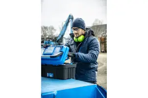 Шапка Hoegert ENZ HT5K477 в'язана 100% акрил темно-синя, універсальний розмір (57-61) №2