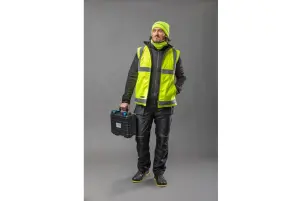 Шапка Hoegert ISEN HT5K475 вязаная 100% акрил желтая, универсальный размер (57-61) №2