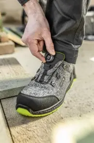 Напівчеревики робочі Hoegert KEMNITZ HT5K578-41 LACE SYSTEM S1PS SR FO, 41 №5