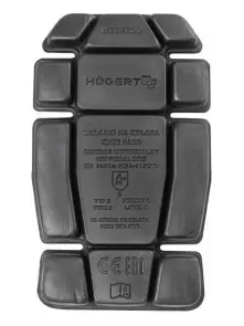Наколінники захисні Hoegert ROTH SLIM HT5K299 EVA чорні (2 шт. в упаковці) №2