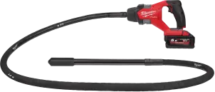 Вібратор занурювальний акумуляторний безщітковий MILWAUKEE, M18 FCVN24-551, 2,4м (зарядний пристрій M12-18 FC, 1 акумулятор М18 №1