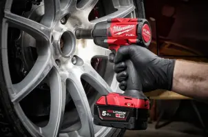 Гайковерт аккумуляторный бесщеточный 3/8'' MILWAUKEE, М18 FMTIW2F38-0X, 813Нм, с кольцом (каркас, клипса для ремня, HDкейс) №11