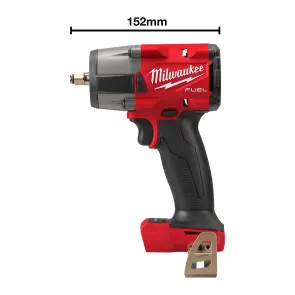 Гайковерт аккумуляторный бесщеточный 3/8'' MILWAUKEE, М18 FMTIW2F38-0X, 813Нм, с кольцом (каркас, клипса для ремня, HDкейс) №14