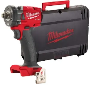 Гайковерт акумуляторний безщітковий 1/2'' MILWAUKEE, M18 FIW2F12-0Х, 339Нм, з кільцем (каркас, кліпса для реміня, HDкейс) №3