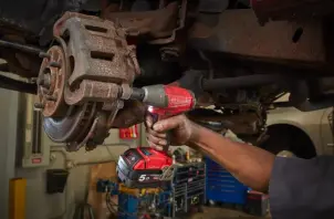 Гайковерт акумуляторний безщітковий 1/2'' MILWAUKEE, M18 FIW2F12-0Х, 339Нм, з кільцем (каркас, кліпса для реміня, HDкейс) №8